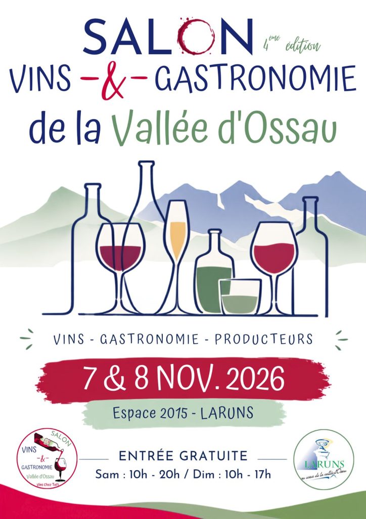salon vin & gastronomie 2026 Laruns Vallée d'Ossau